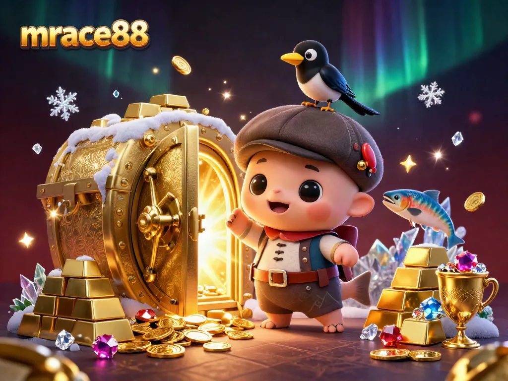 Experience the excitement of mrace88 with adorable characters and dazzling casino treasures.
