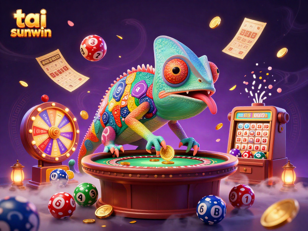 Engage with exciting tai sunwin casino adventures featuring dynamic characters, golden coins, and vibrant game elements.